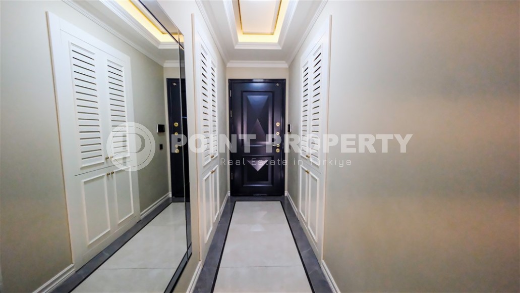 Современная квартира 2+1 на 1-м этаже в элитном жилом комплексе в центре Аланьи-id-8029-фото-14