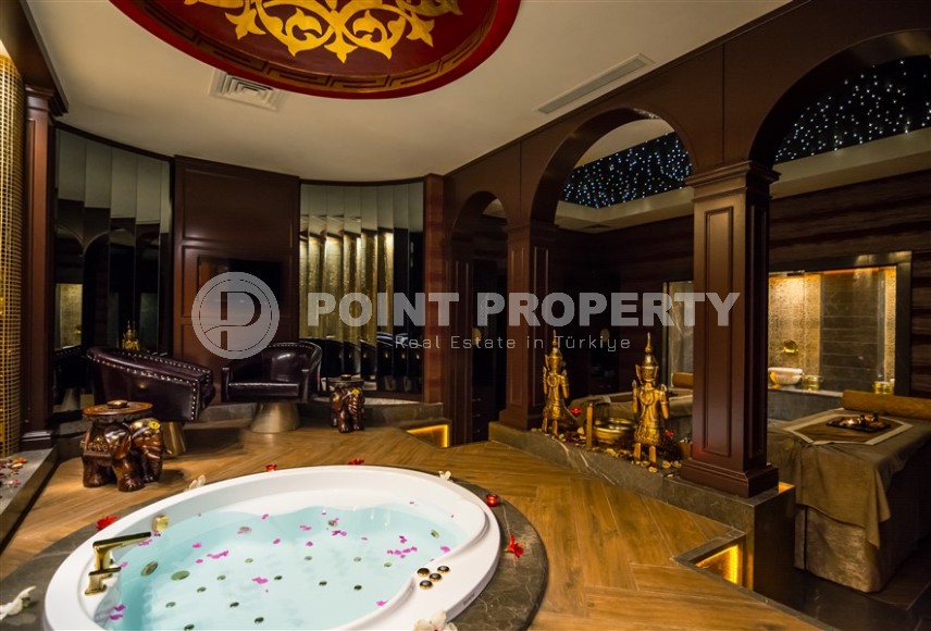 Современная квартира 2+1 на 1-м этаже в элитном жилом комплексе в центре Аланьи-id-8029-фото-23