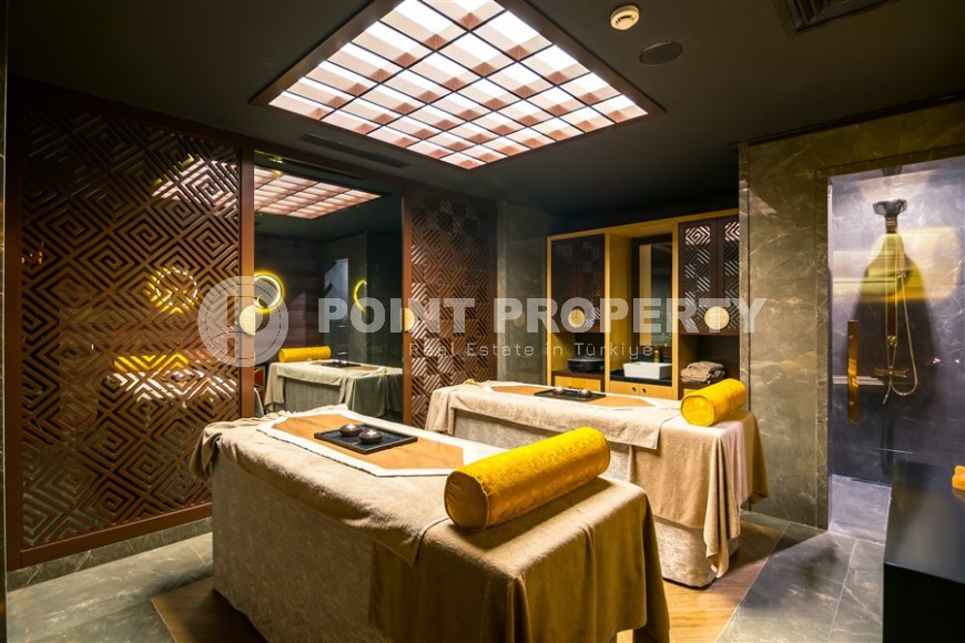 Современная квартира 2+1 на 1-м этаже в элитном жилом комплексе в центре Аланьи-id-8029-фото-25