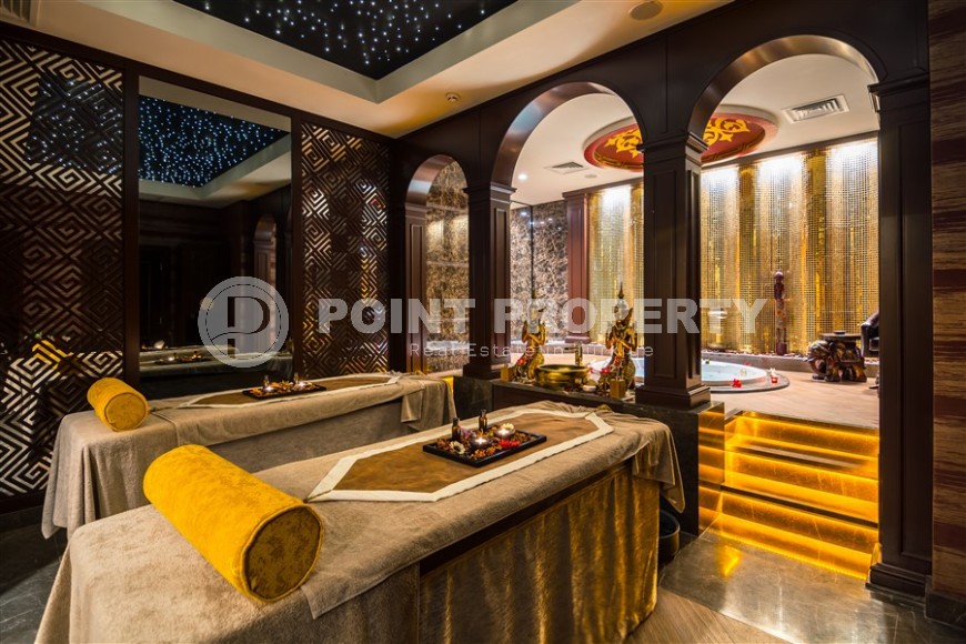 Современная квартира 2+1 на 1-м этаже в элитном жилом комплексе в центре Аланьи-id-8029-фото-26