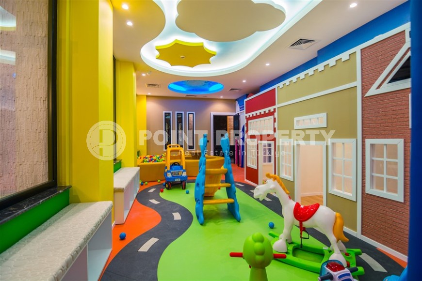 Современная квартира 2+1 на 1-м этаже в элитном жилом комплексе в центре Аланьи-id-8029-фото-32