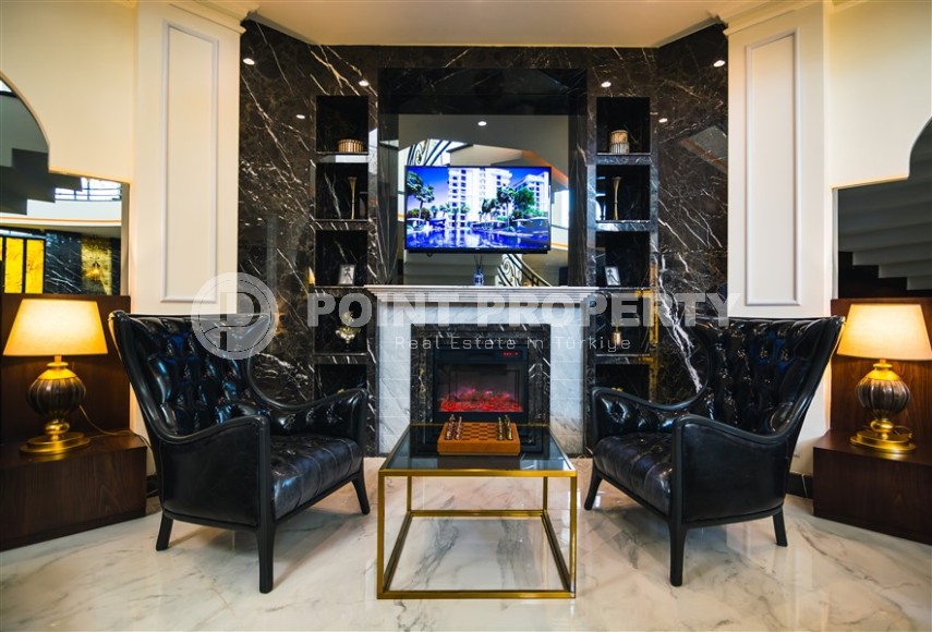 Современная квартира 2+1 на 1-м этаже в элитном жилом комплексе в центре Аланьи-id-8029-фото-34