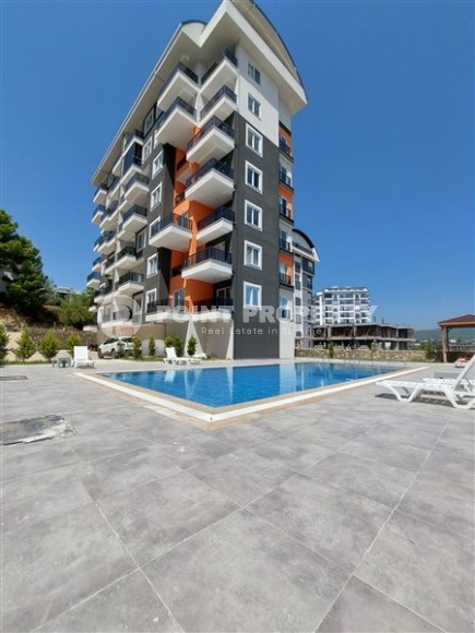 Квартира 1+1 с чистовой отделкой, в перспективном районе Аланьи - Авсаллар-id-8032-фото-11