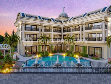 Apartments in an elite boutique residence at the initial stage of construction, in the prestigious area of Alanya - Bektas-id-8034-photo-1