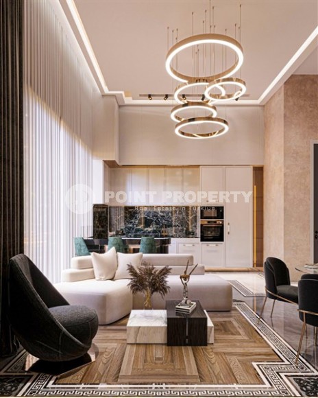 Апартаменты в элитной бутик резиденции на начальном этапе строительства, в престижном районе Аланьи - Бекташ-id-8034-фото-2