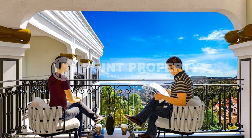 Апартаменты в элитной бутик резиденции на начальном этапе строительства, в престижном районе Аланьи - Бекташ-id-8034-фото-9