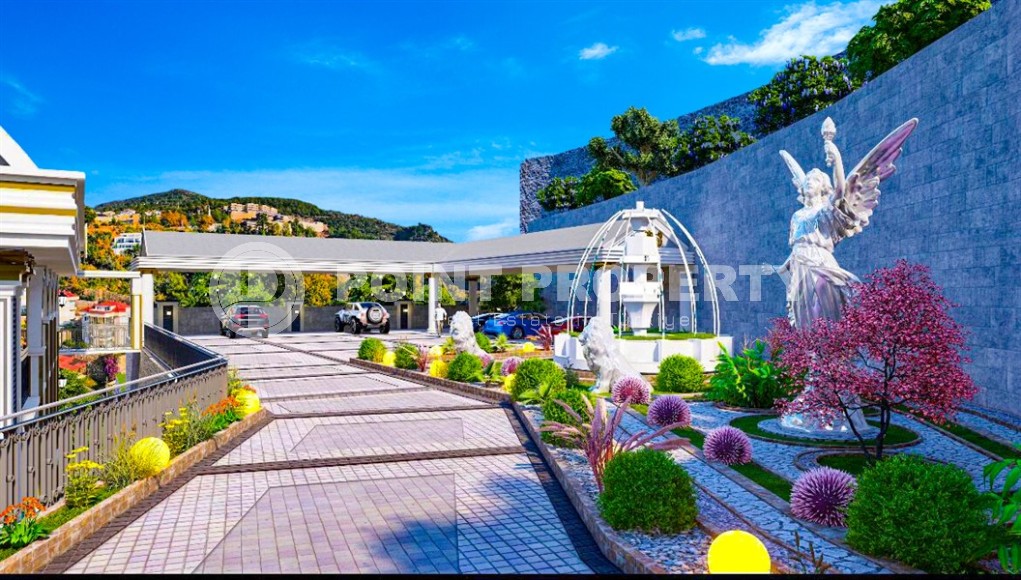 Апартаменты в элитной бутик резиденции на начальном этапе строительства, в престижном районе Аланьи - Бекташ-id-8034-фото-12