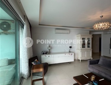 Комфортабельная квартира 2+1 с роскошной локацией на первой линии от моря, в центре престижного района Аланьи - Кестель-id-8053-фото-2