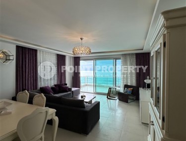 Комфортабельная квартира 2+1 с роскошной локацией на первой линии от моря, в центре престижного района Аланьи - Кестель-id-8053-фото-3