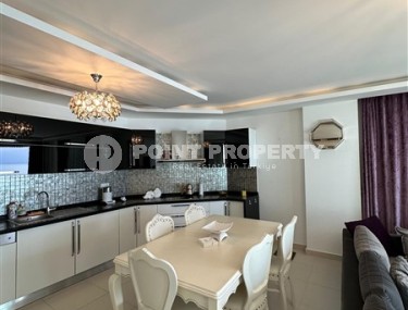 Комфортабельная квартира 2+1 с роскошной локацией на первой линии от моря, в центре престижного района Аланьи - Кестель-id-8053-фото-4