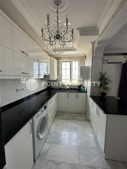 Modern apartment with furniture and household appliances 700 meters from the sea, in the center of a quiet area of Alanya - Cikcilli-id-8055-photo-8