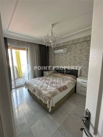 Modern apartment with furniture and household appliances 700 meters from the sea, in the center of a quiet area of Alanya - Cikcilli-id-8055-photo-9