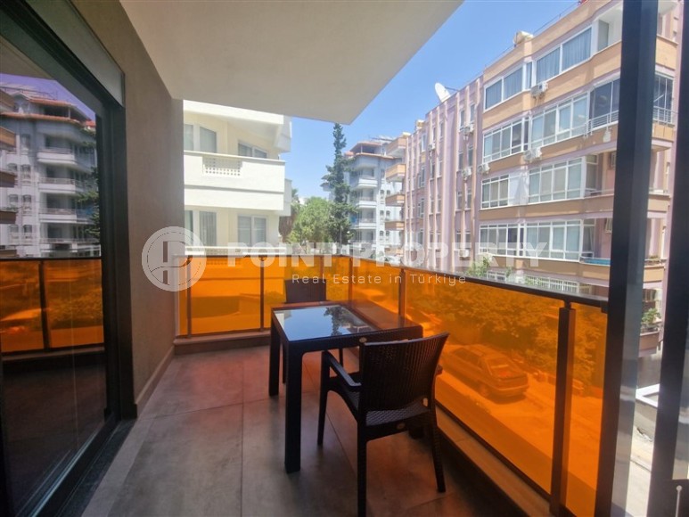 Готовая к проживанию квартира 3+1 в 50 метрах от пляжа и набережной, в центре Аланьи-id-8060-фото-11