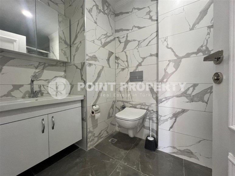 Просторная линейная квартира 3+1, обще площадью 125 м2, в центре современного района Аланьи - Гюллер Пынары-id-8063-фото-11