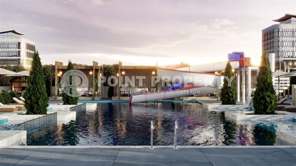 Новый инвестиционно привлекательный проект - элитный жилой комплекс в 200 метрах от моря, в центре района Махмутлар-id-8067-фото-5