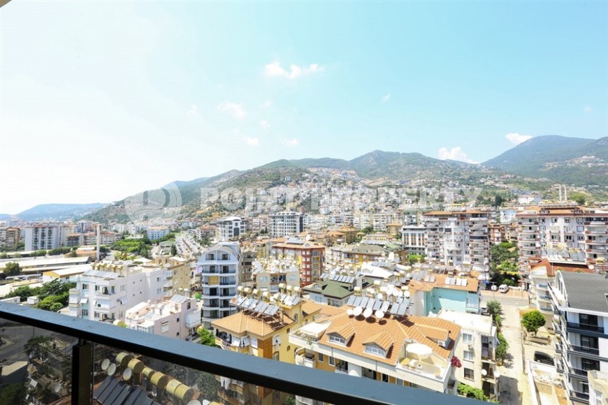 Вместительная четырёхкомнатная квартира с хорошим интерьером и мебелью, центр Аланьи-id-4542-фото-15