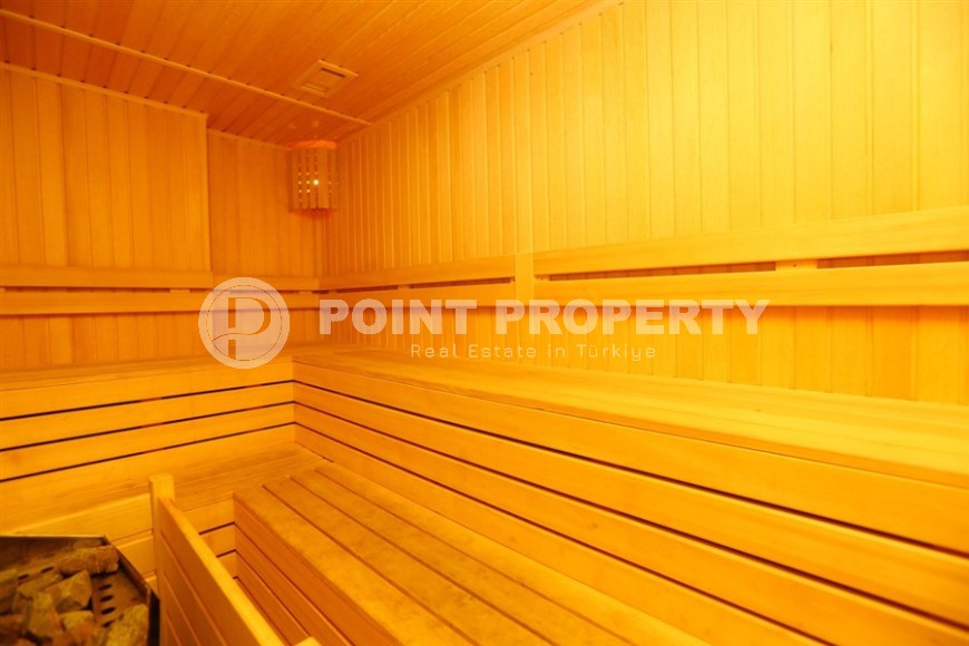 Вместительная четырёхкомнатная квартира с хорошим интерьером и мебелью, центр Аланьи-id-4542-фото-20