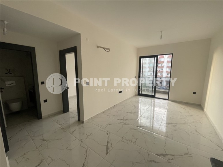 Новые квартиры 1+1 с чистовой отделкой в зеленом, экологически чистом районе Аланьи - Газипаша-id-8070-фото-2