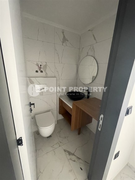 Новые квартиры 1+1 с чистовой отделкой в зеленом, экологически чистом районе Аланьи - Газипаша-id-8070-фото-6