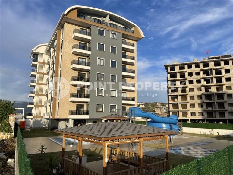 Новые квартиры 1+1 с чистовой отделкой в зеленом, экологически чистом районе Аланьи - Газипаша-id-8070-фото-16