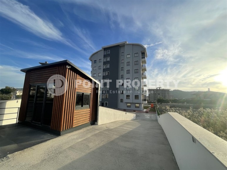 Новые квартиры 1+1 с чистовой отделкой в зеленом, экологически чистом районе Аланьи - Газипаша-id-8070-фото-19