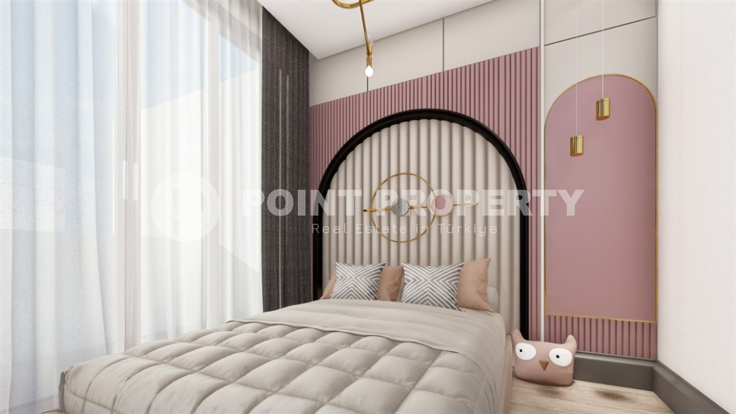 Small new apartment in a residential complex at the final stage of construction, 600 meters from the sea-id-8071-photo-4