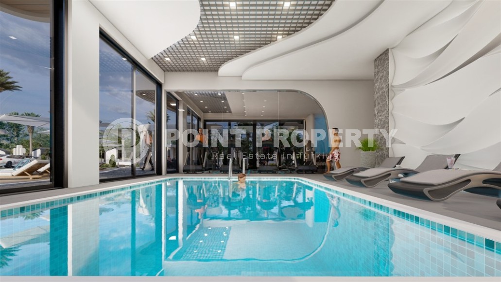 Small new apartment in a residential complex at the final stage of construction, 600 meters from the sea-id-8071-photo-10