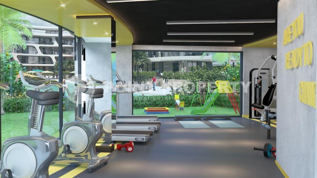 New apartment with high-quality finishing, 900 meters from the sea, in the European region of Alanya - Lower Oba.-id-8073-photo-11