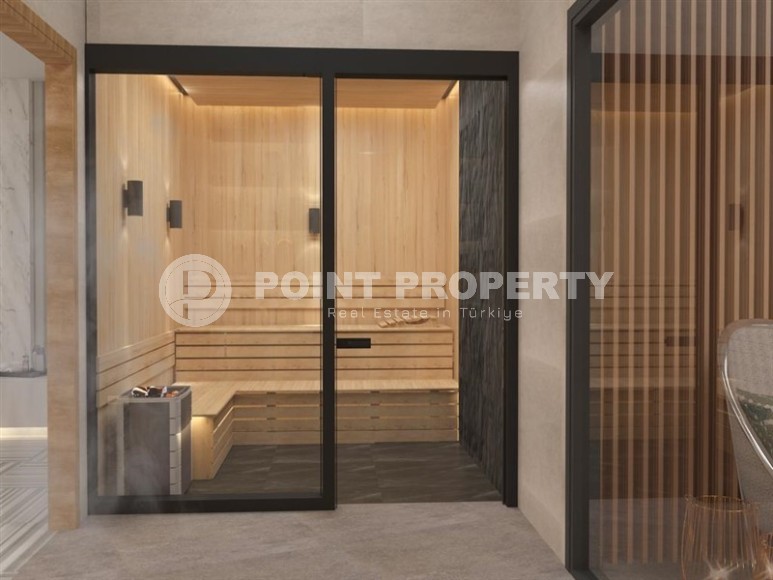 New apartment with high-quality finishing, 900 meters from the sea, in the European region of Alanya - Lower Oba.-id-8073-photo-12