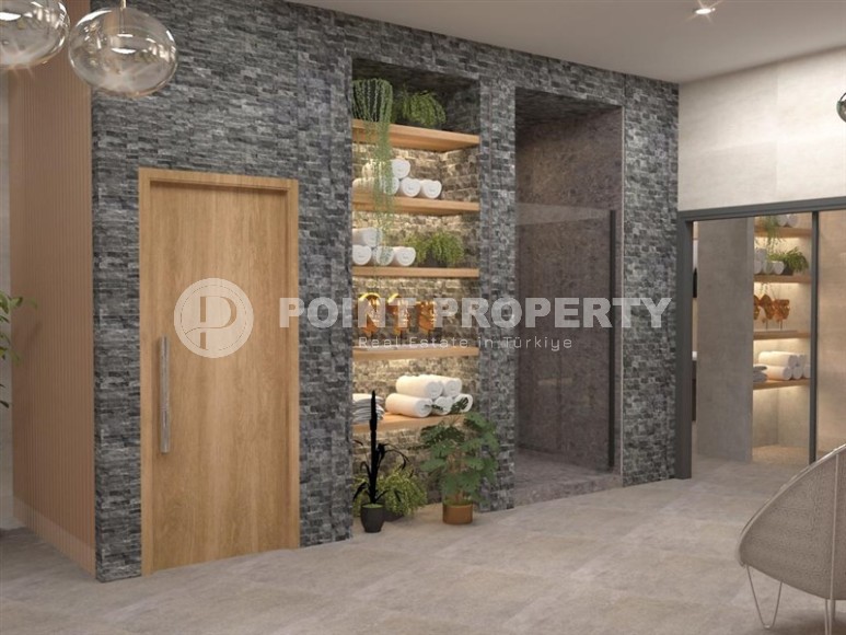 New apartment with high-quality finishing, 900 meters from the sea, in the European region of Alanya - Lower Oba.-id-8073-photo-15