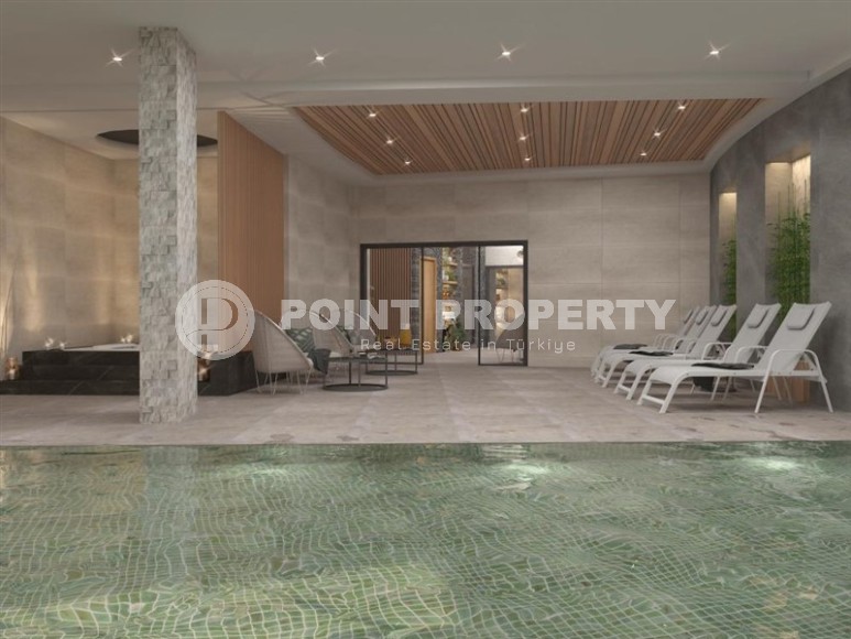 New apartment with high-quality finishing, 900 meters from the sea, in the European region of Alanya - Lower Oba.-id-8073-photo-17