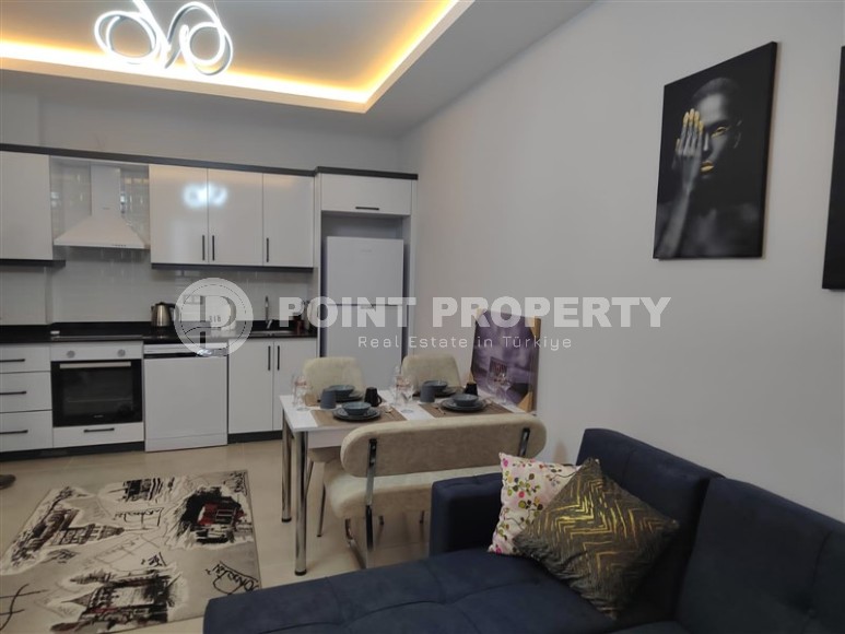 Modern furnished apartment 700 meters from the sea, in the center of Mahmutlar-id-8077-photo-3