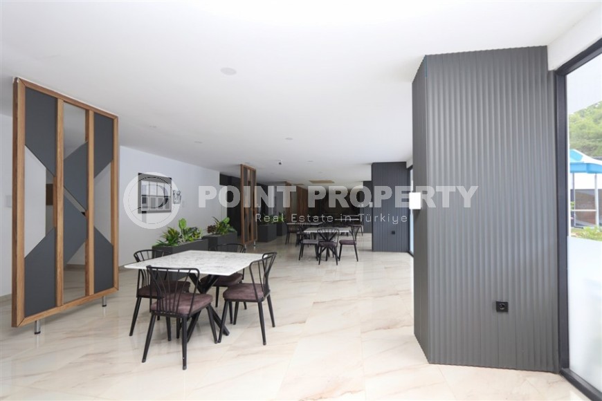 Квартира 1+1 в 1200 метрах от моря, в живописном районе Аланьи - Авсаллар-id-8078-фото-9