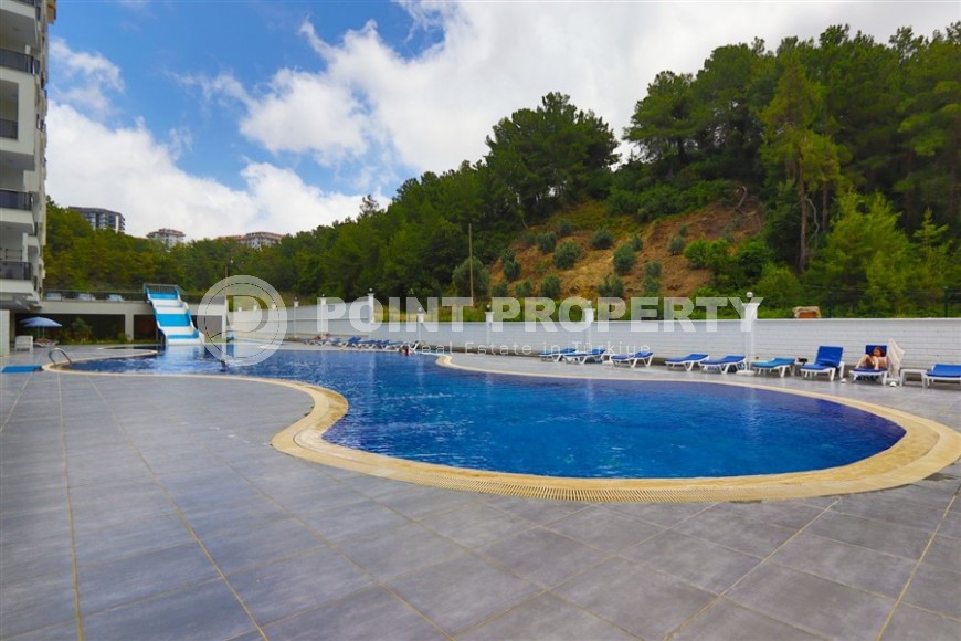 Квартира 1+1 в 1200 метрах от моря, в живописном районе Аланьи - Авсаллар-id-8078-фото-14