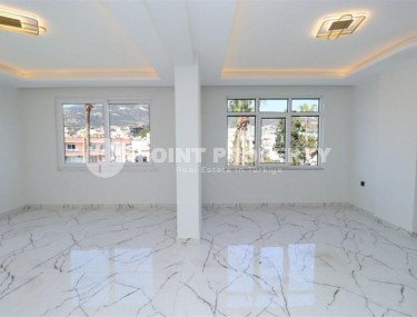 Spacious 3+1 apartment on the 5th floor in a residence at the final stage of construction in the center of Alanya-id-8080-photo-2