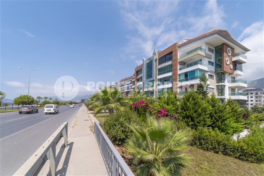 Уютная меблированная студия, 40м², в резиденции на первой береговой линии в районе Кестель, Алания.-id-1632-фото-19