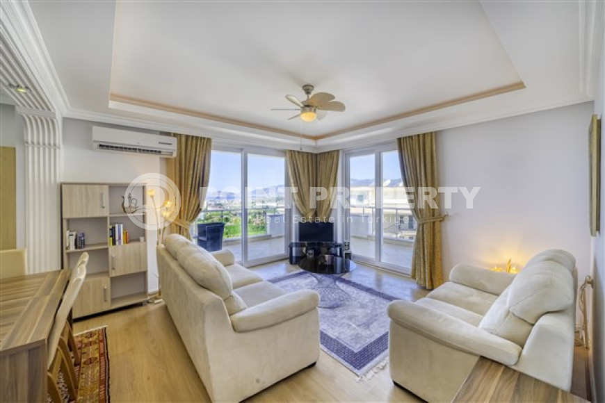 View furnished apartment with two bedrooms, 110m², in Mahmutlar, Alanya-id-1633-photo-2