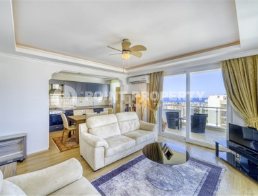 View furnished apartment with two bedrooms, 110m², in Mahmutlar, Alanya-id-1633-photo-3