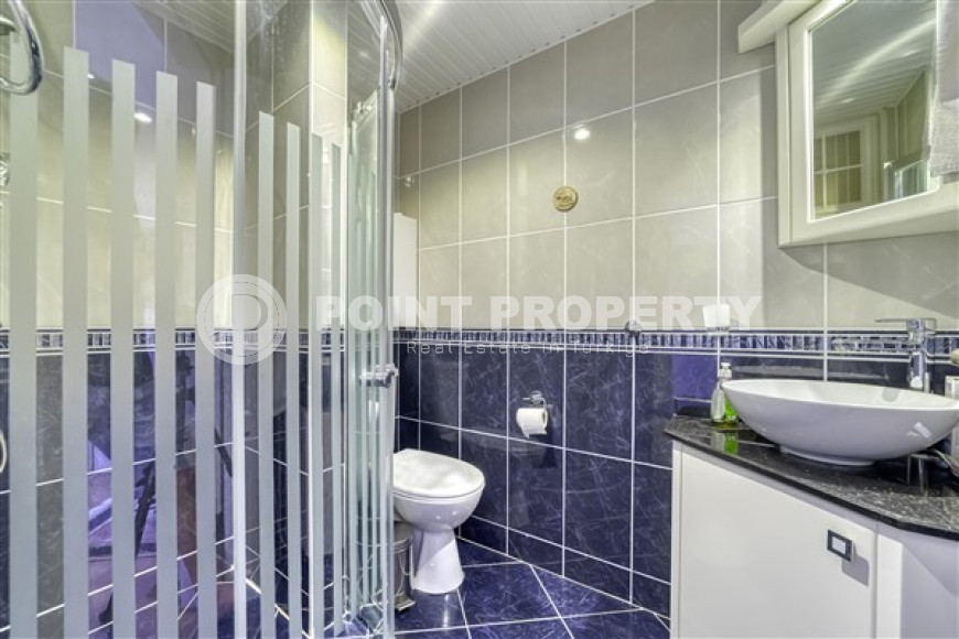 View furnished apartment with two bedrooms, 110m², in Mahmutlar, Alanya-id-1633-photo-6