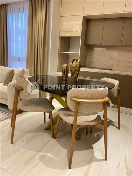 Современная квартира 3+1 на берегу Средиземного моря, в элитном жилом комплексе, введенном в эксплуатацию в 2023 году-id-8090-фото-5