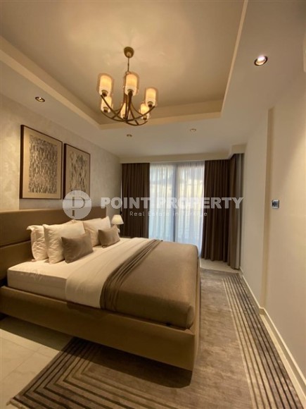 Современная квартира 3+1 на берегу Средиземного моря, в элитном жилом комплексе, введенном в эксплуатацию в 2023 году-id-8090-фото-7