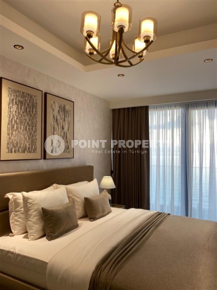 Современная квартира 3+1 на берегу Средиземного моря, в элитном жилом комплексе, введенном в эксплуатацию в 2023 году-id-8090-фото-9