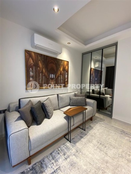 Современная квартира 3+1 на берегу Средиземного моря, в элитном жилом комплексе, введенном в эксплуатацию в 2023 году-id-8090-фото-11