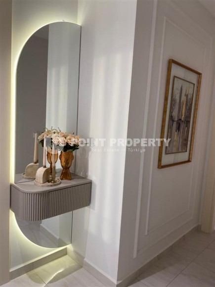 Современная квартира 3+1 на берегу Средиземного моря, в элитном жилом комплексе, введенном в эксплуатацию в 2023 году-id-8090-фото-14