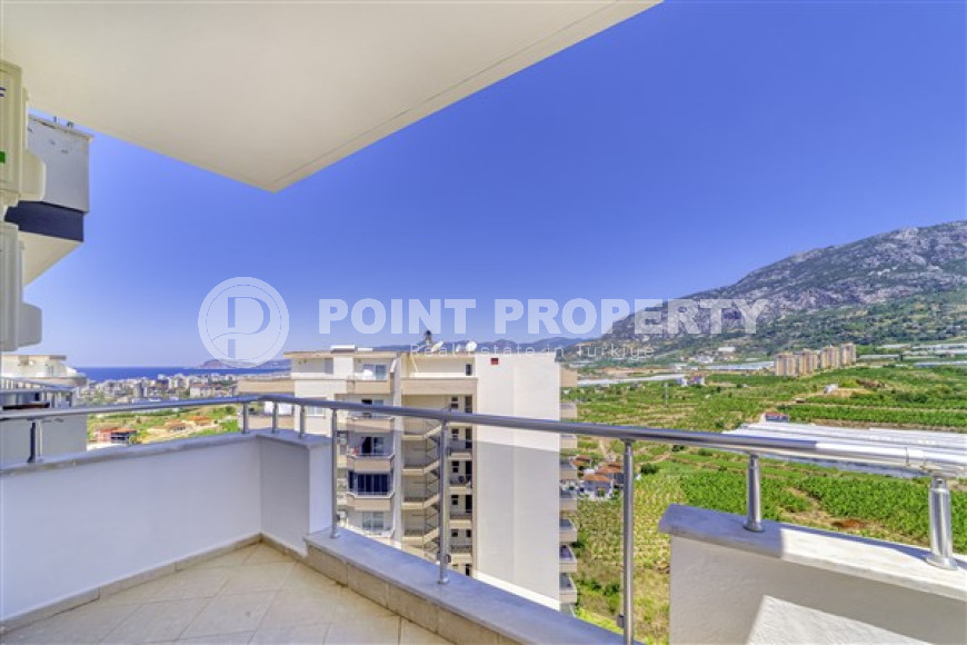 View furnished apartment with two bedrooms, 110m², in Mahmutlar, Alanya-id-1633-photo-12