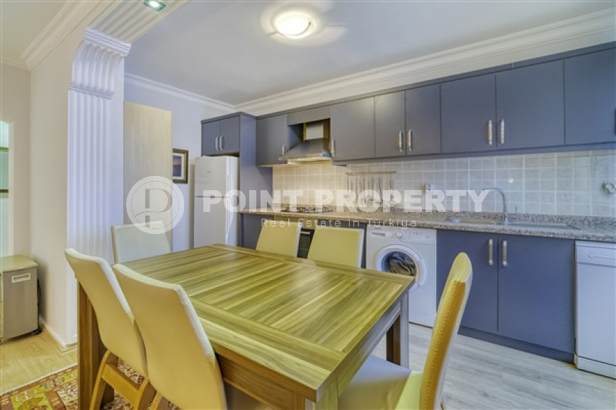 View furnished apartment with two bedrooms, 110m², in Mahmutlar, Alanya-id-1633-photo-15