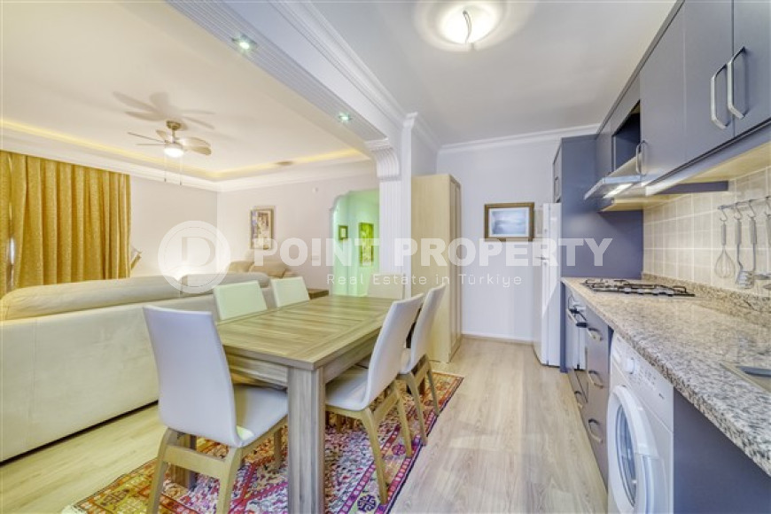 View furnished apartment with two bedrooms, 110m², in Mahmutlar, Alanya-id-1633-photo-16