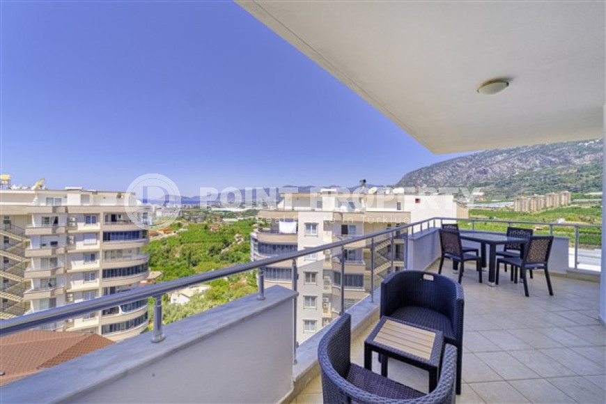 View furnished apartment with two bedrooms, 110m², in Mahmutlar, Alanya-id-1633-photo-17