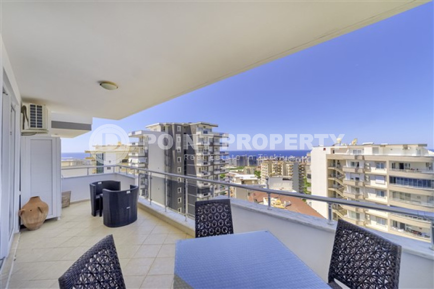 View furnished apartment with two bedrooms, 110m², in Mahmutlar, Alanya-id-1633-photo-18