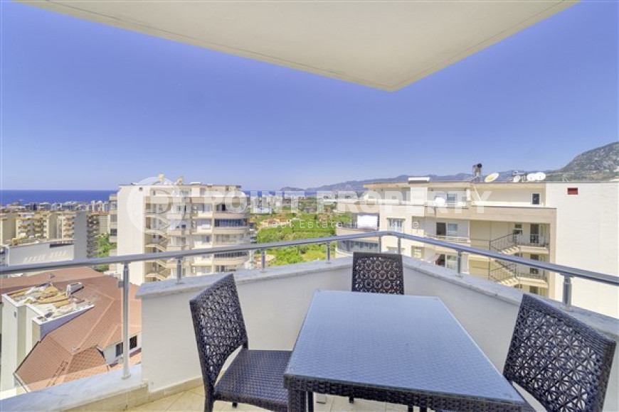 View furnished apartment with two bedrooms, 110m², in Mahmutlar, Alanya-id-1633-photo-19